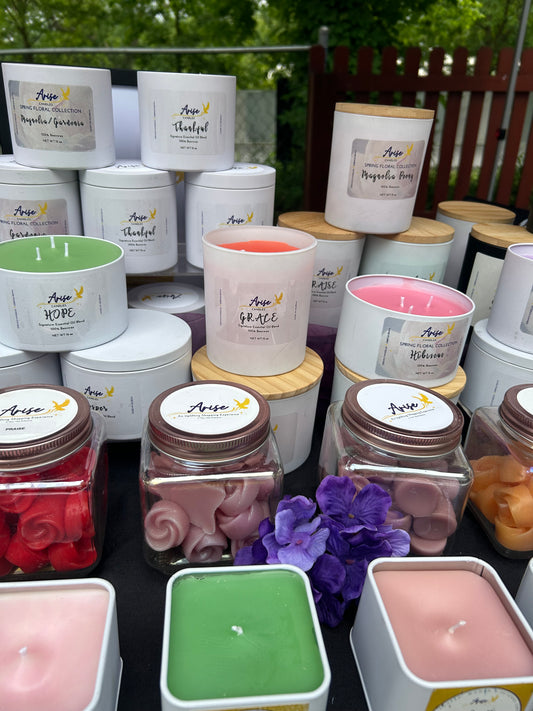 Arise Swirl Drop Jar Essential Oil Wax Melts